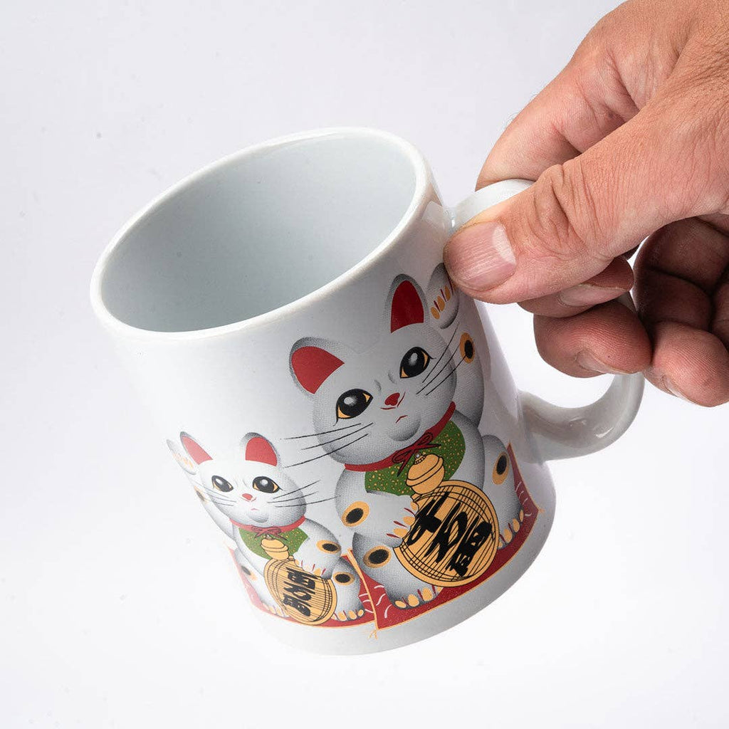 11oz 3.8"H Coffee/Tea Mug Maneki Neko JP (1/48)