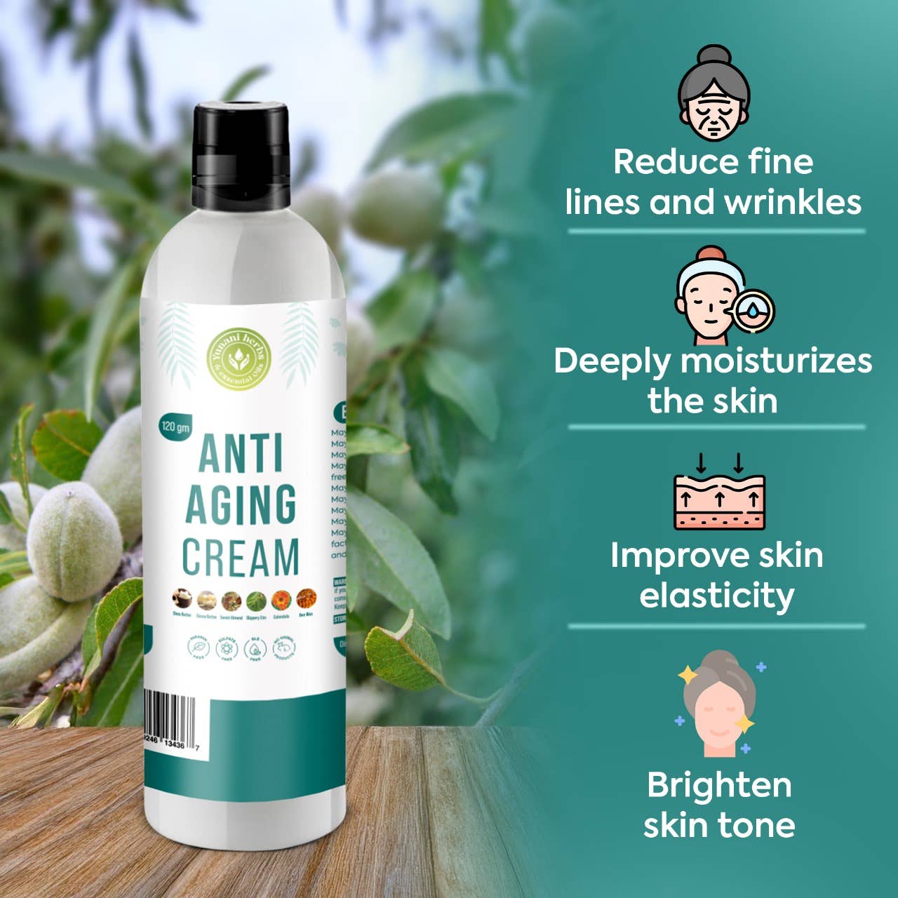 ANTI-AGING CREAM 120gm