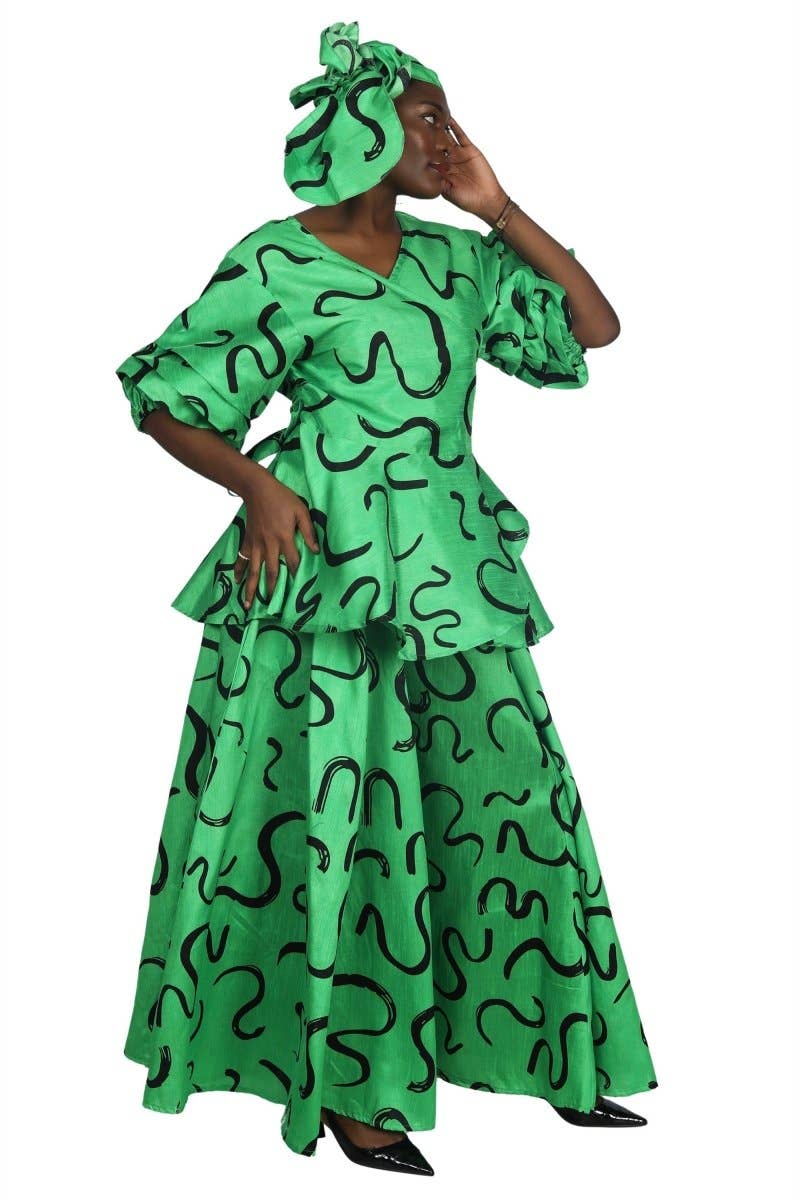 2 Piece Palazzo Set APS-25073-B078