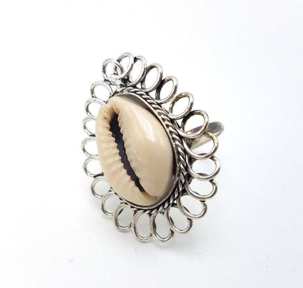 Cowrie Shell Ring