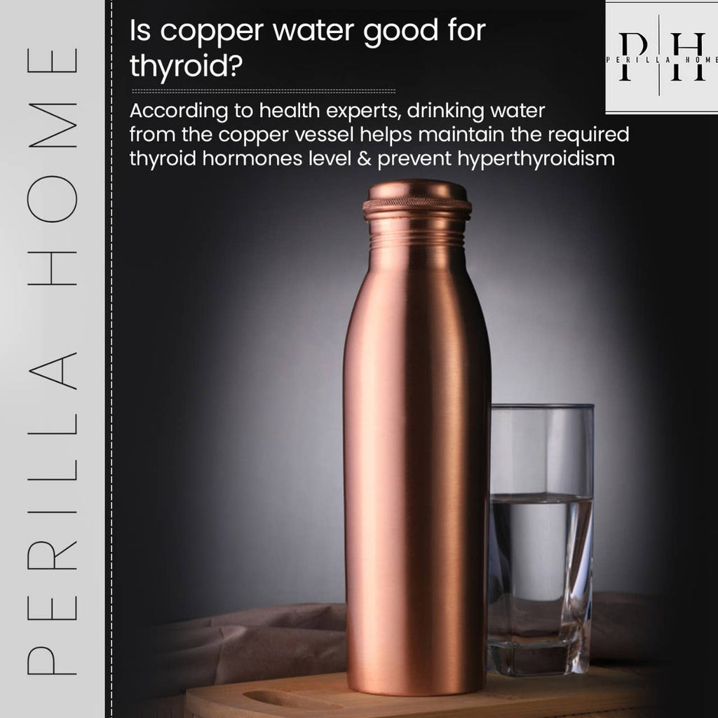Plain copper bottle (1L)