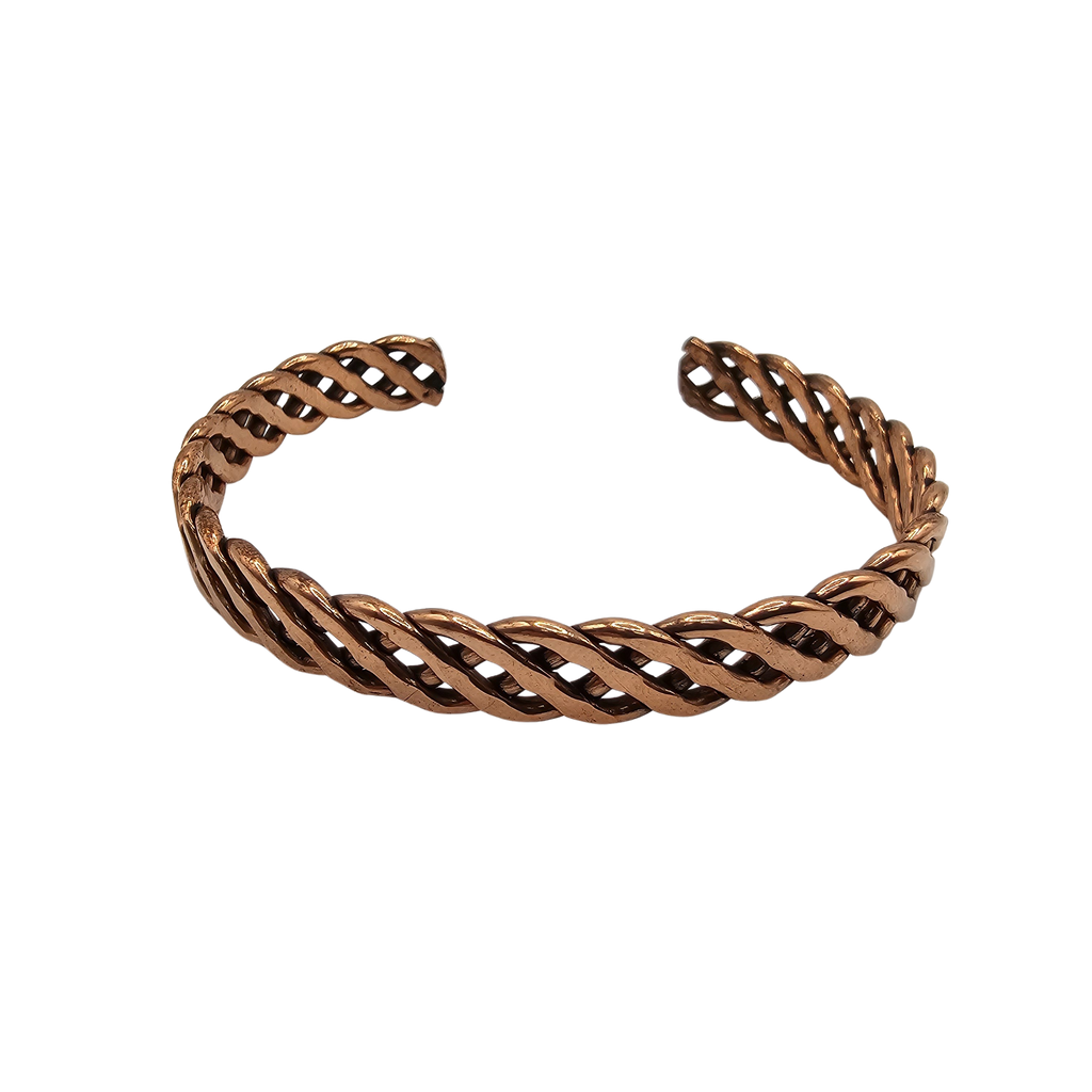 Pure Solid Copper Cuff Bracelet