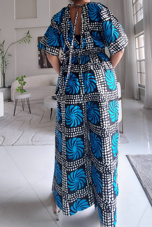 Ankara Wide-Leg Jumpsuit KVZ40 B
