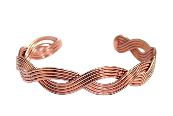 Pure Solid Copper Cuff Bracelet