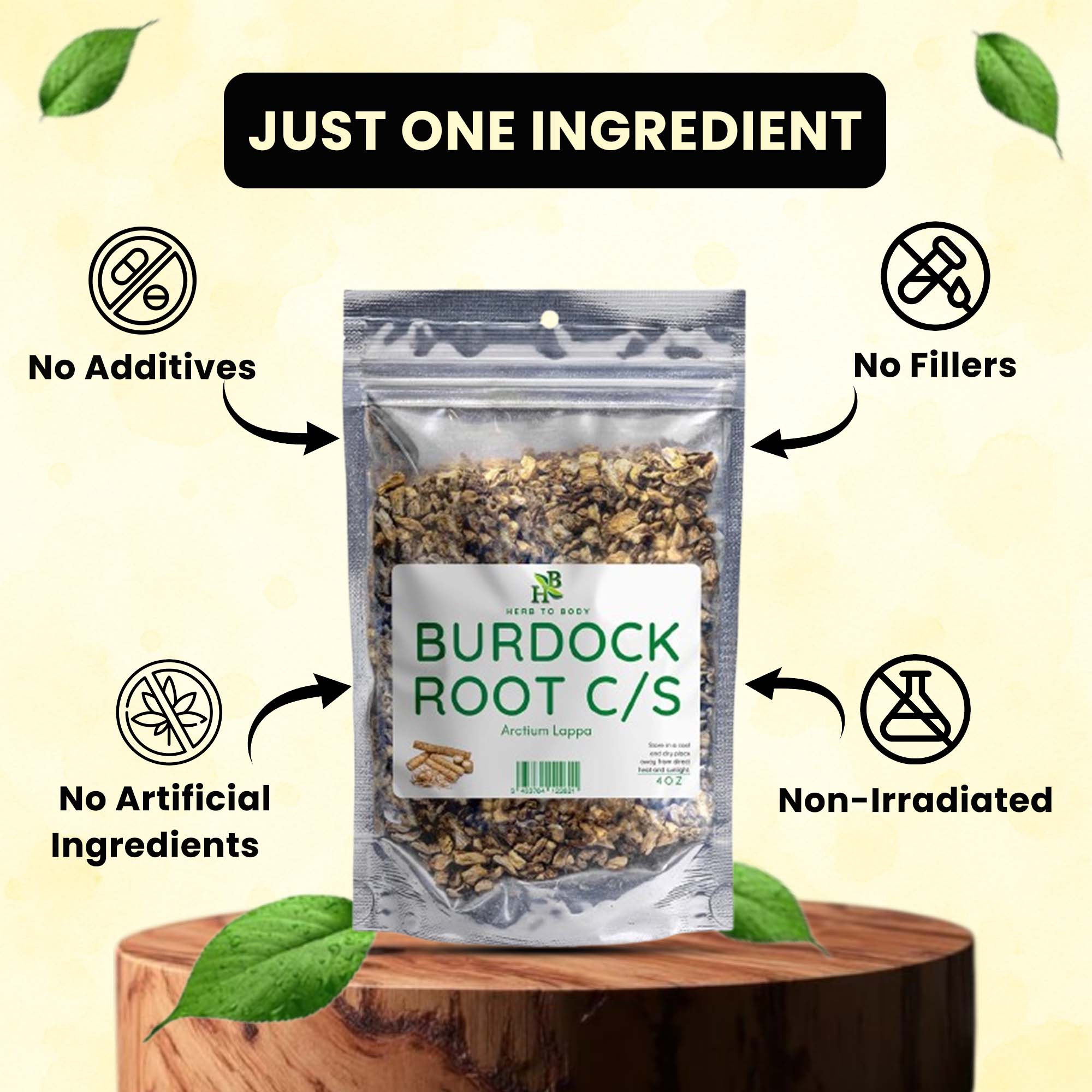 Burdock Root C/S 4oz