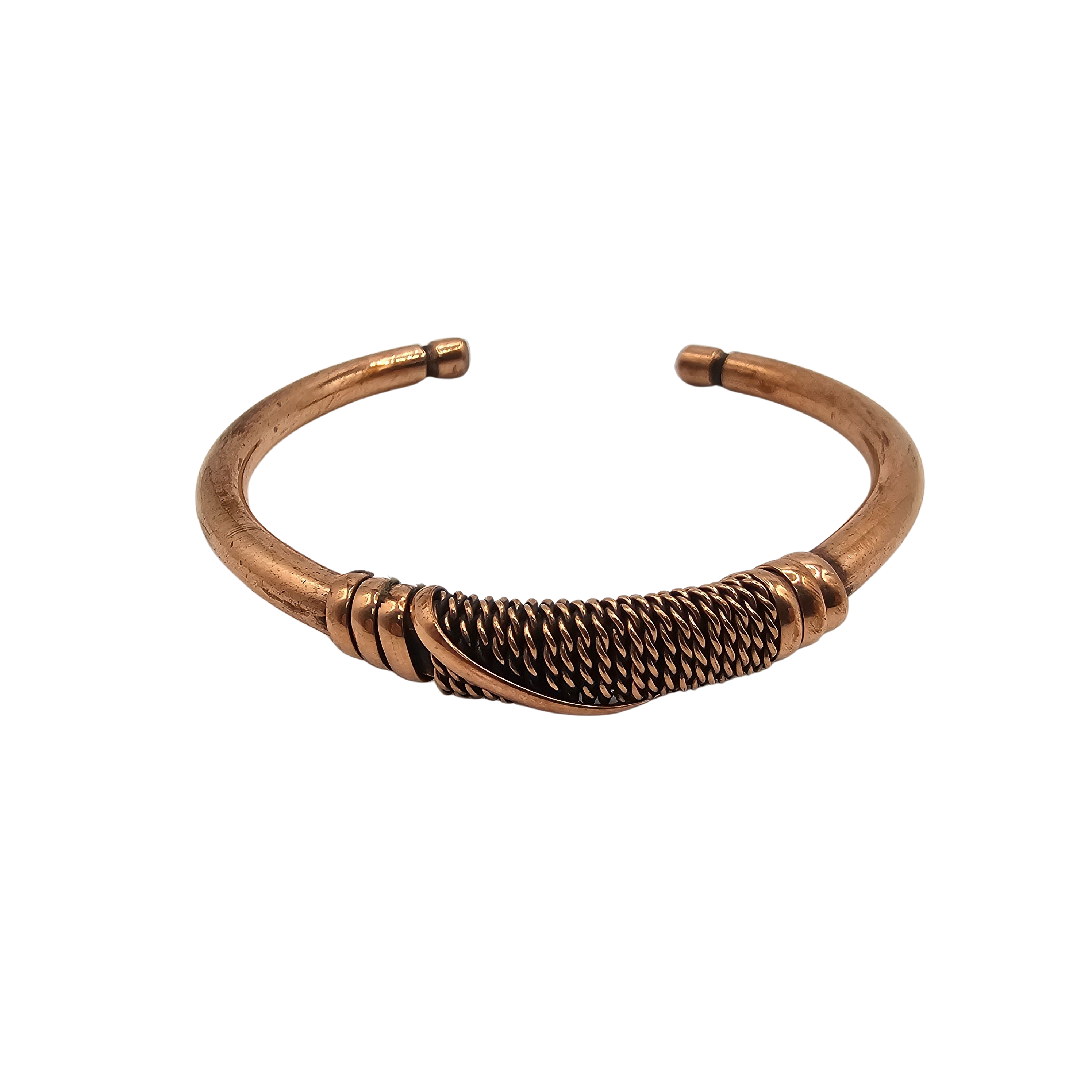 Pure Solid Copper Cuff Bracelet
