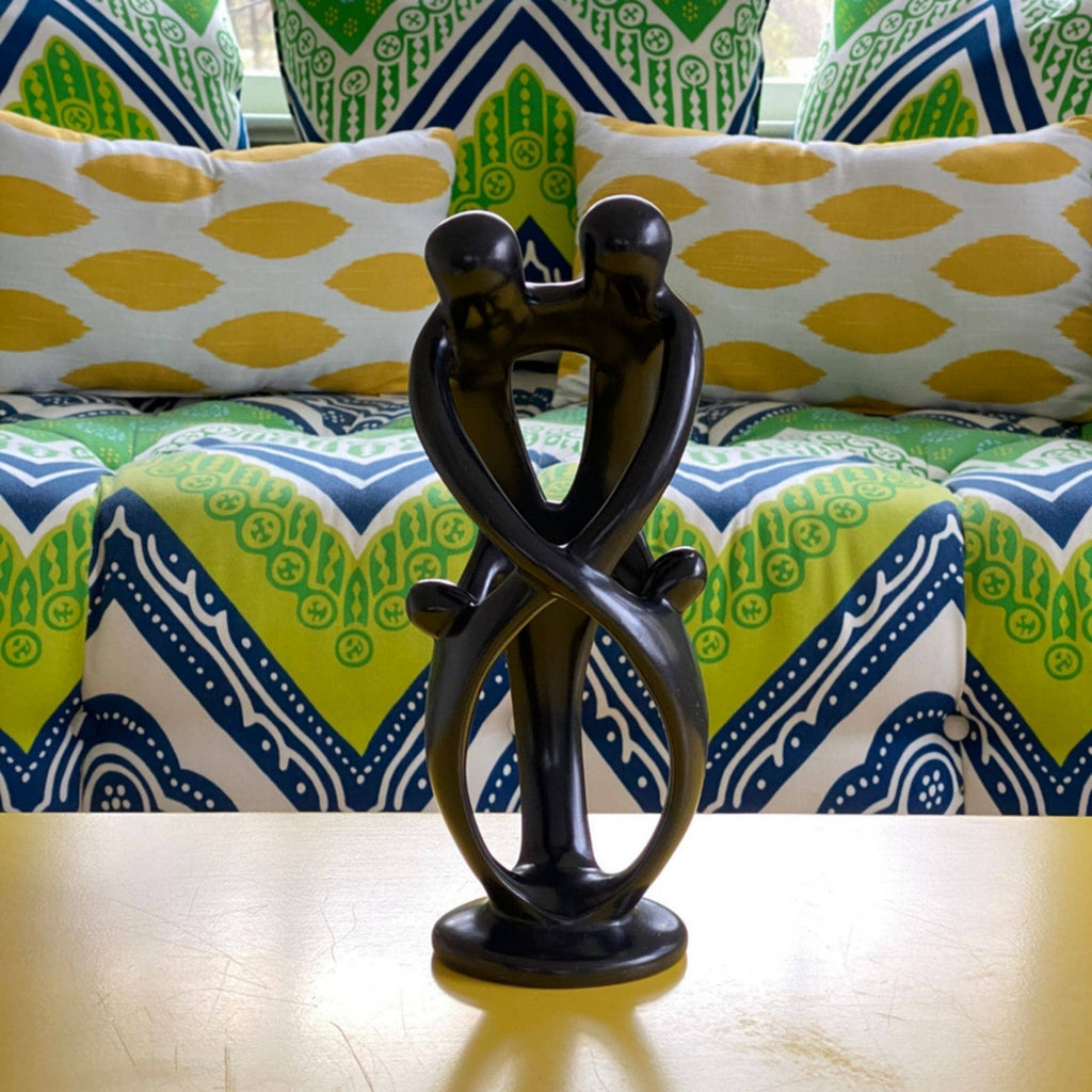 10" Family Soapstone Sculptures - Various Family Configs