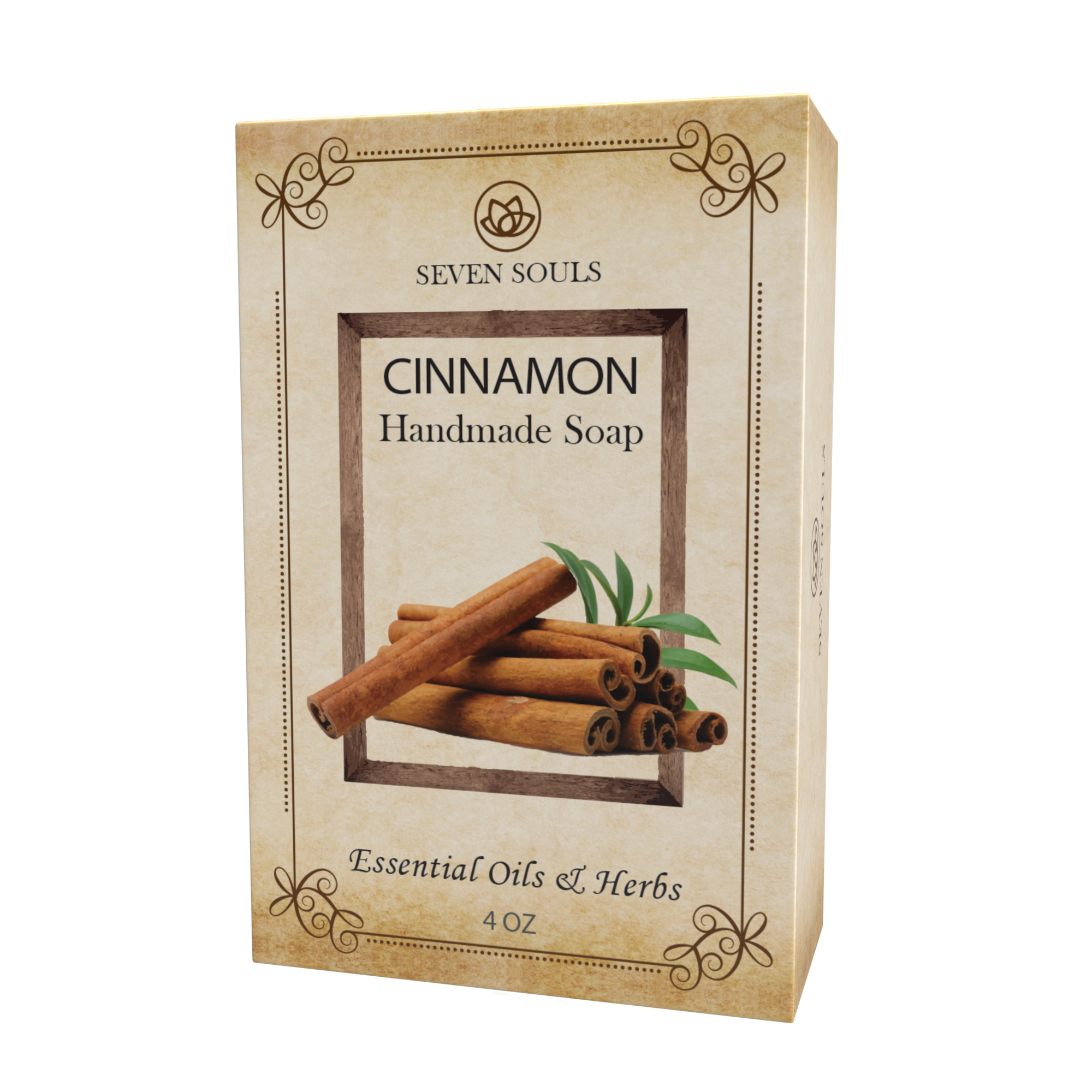 CINNAMON Handmade Soap with Essential Oils