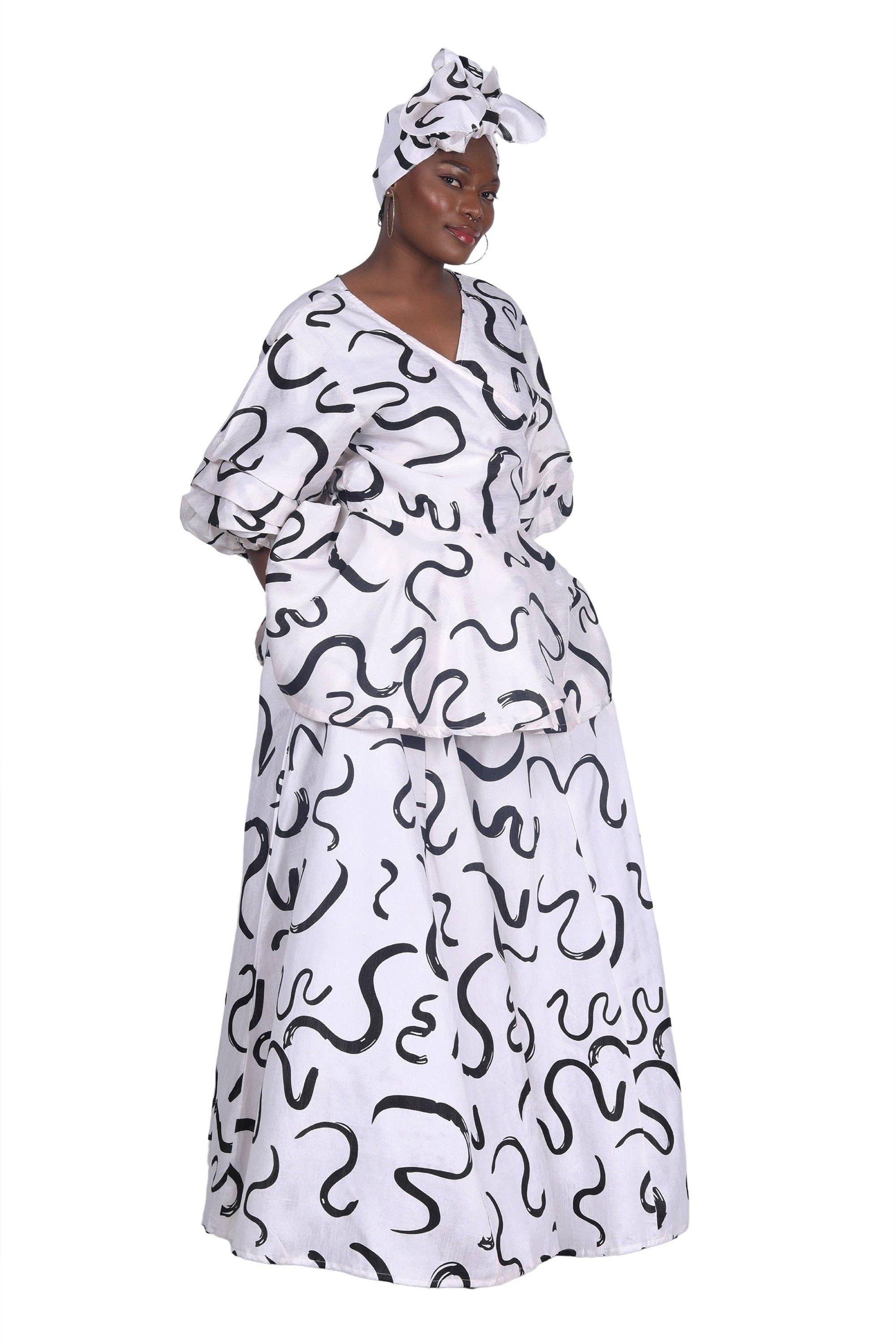 2 Piece Palazzo Set APS-25073-B078