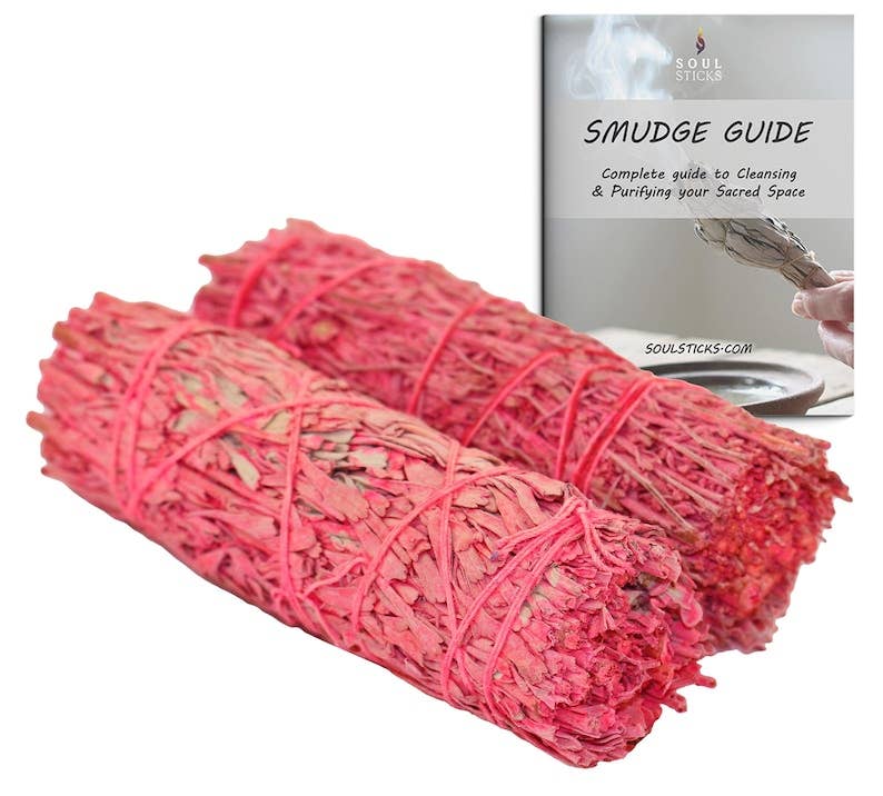 Sage Smudge Stick - Rose Scented (4 in.)