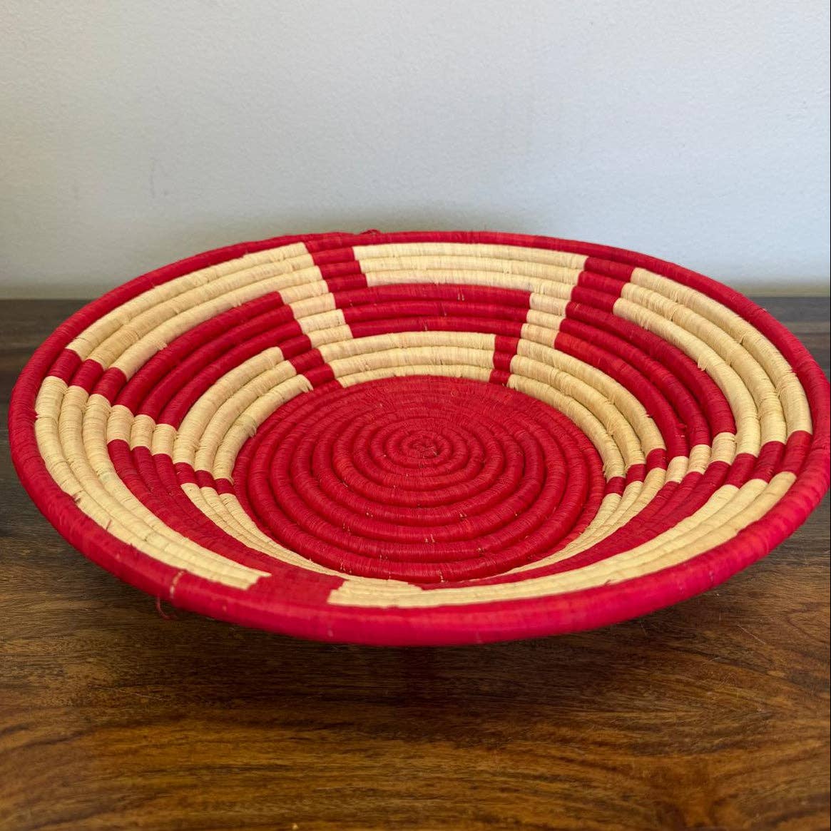 Bukedo and Raffia Bowls - Red Radiance