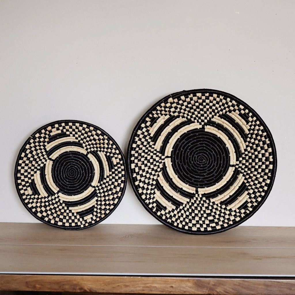 Bukedo and Raffia Bowls - Night Sky