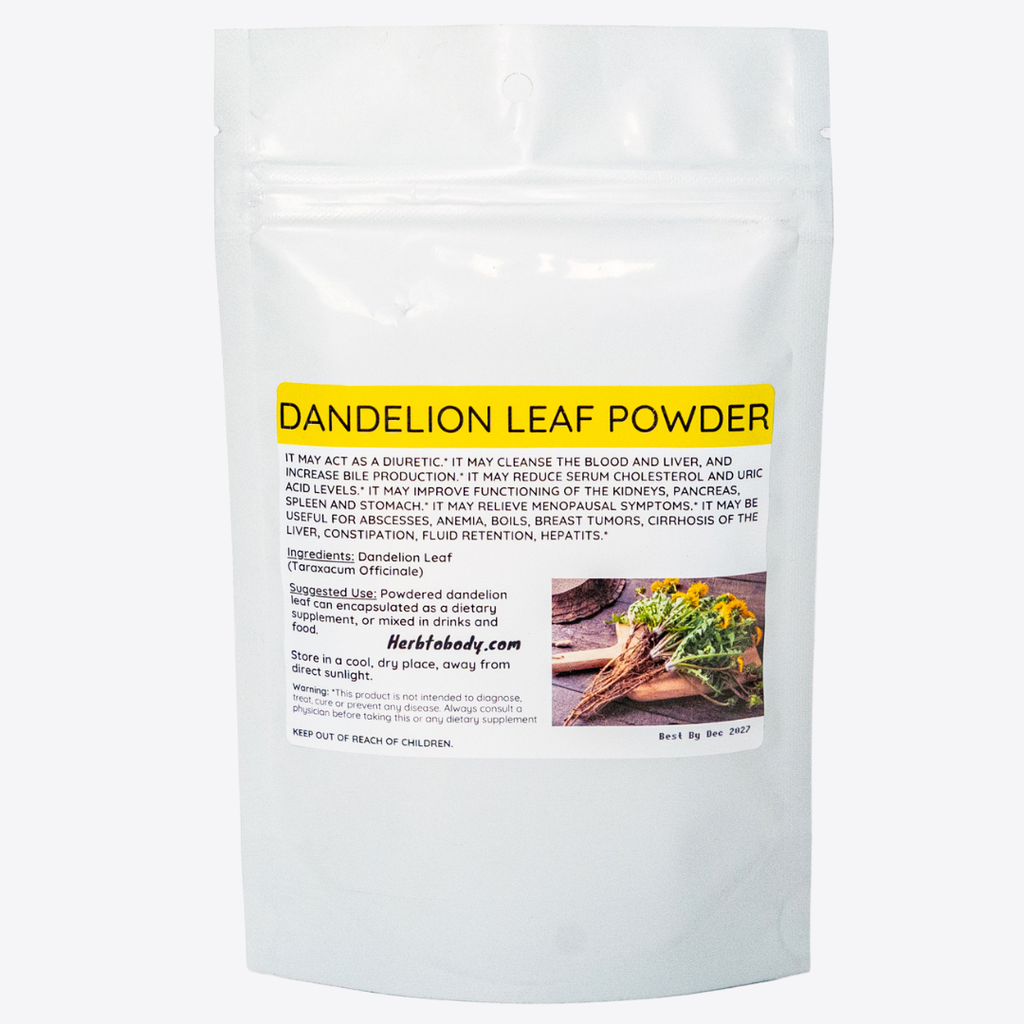 Dandelion Leaf Powder 4oz