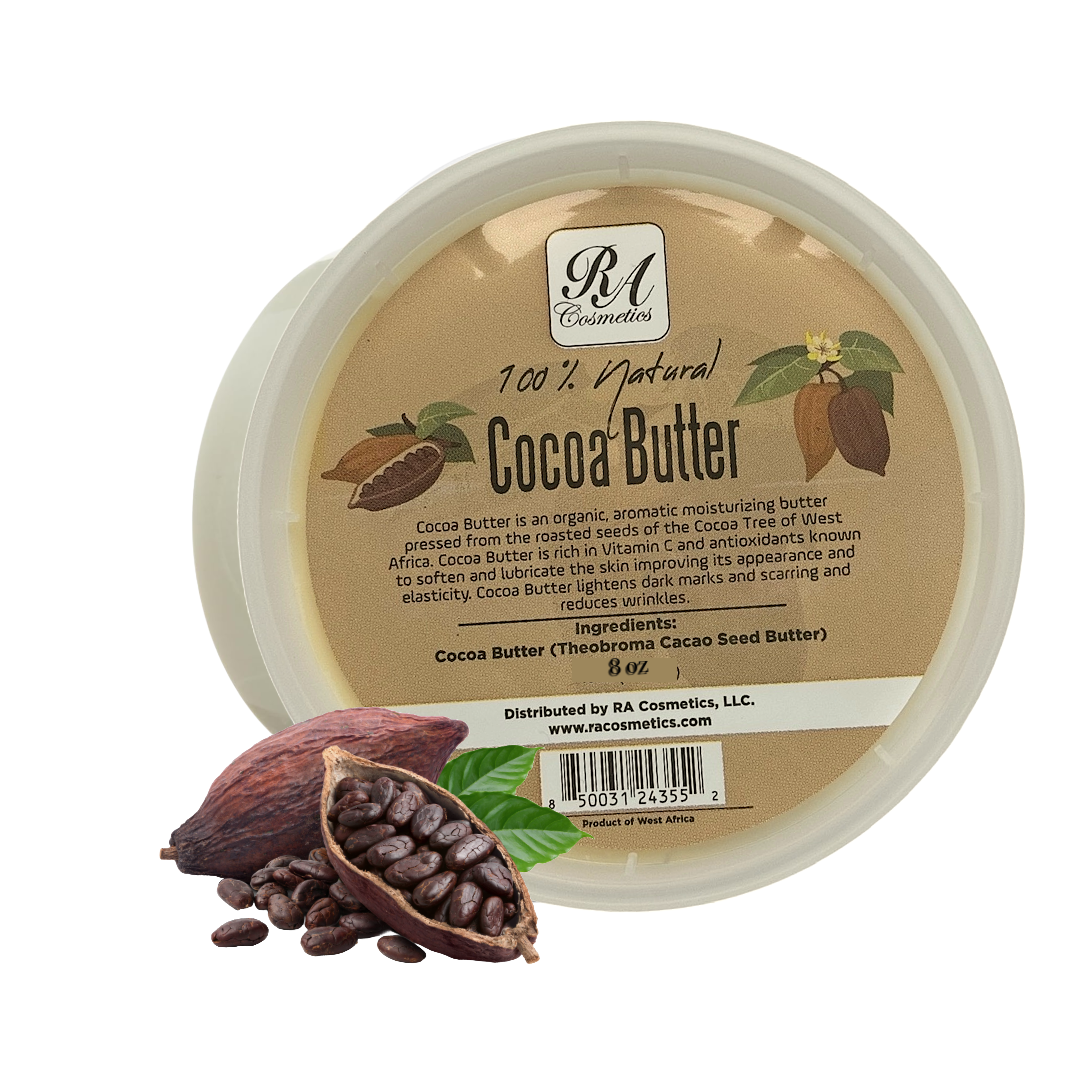 Raw Cocoa Butter 16oz Tub