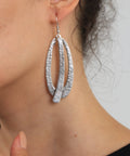 Silver Plated Boho Style Earrings