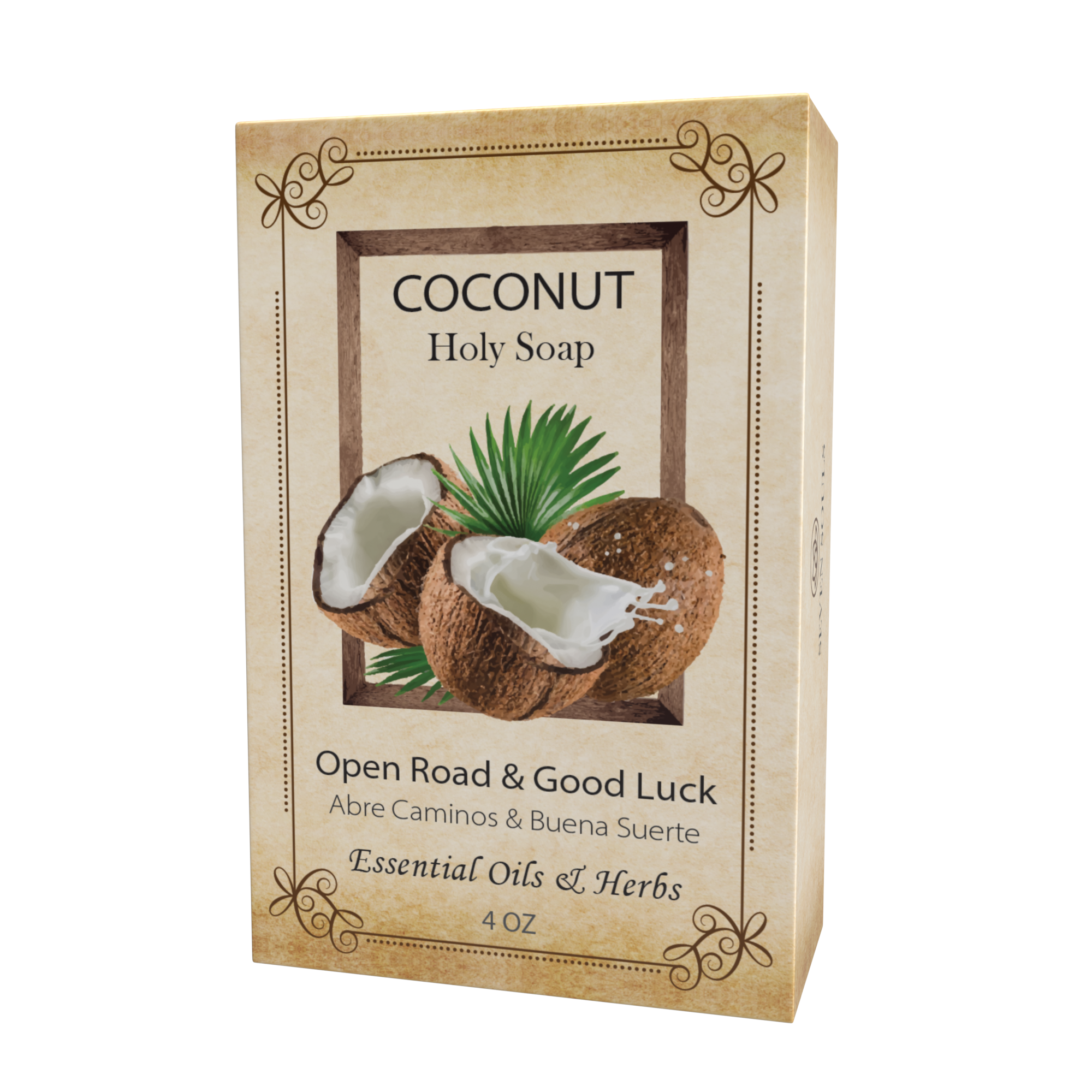 COCONUT Handmade Soap with Essential Oils