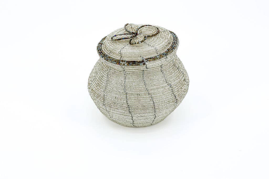 Beaded Pot Jewelry Organizer